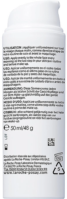 La Roche-Posay Антивозрастное солнцезащитное средство с тонирующим эффектом для лица против морщин и пигментации, SPF50 Anthelios Age Correct SPF50 Tinted - фото N3