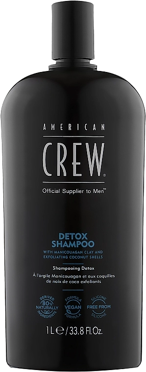 American Crew Шампунь для волосся Detox Shampoo - фото N3