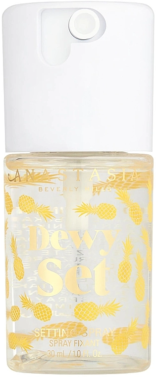 Anastasia Beverly Hills Спрей для макияжа "Ананас" Mini Dewy Set Pineapple - фото N1