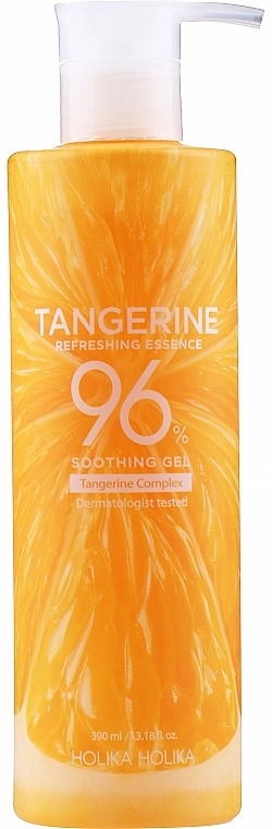 Holika Holika Восстанавливающий успокаивающий гель Tangerine Refreshing Essence Soothing Gel 96% - фото N1