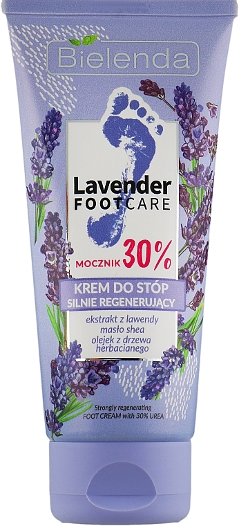 Bielenda Крем для ног с мочевиной 30% Lavender Foot Care Cream - фото N1