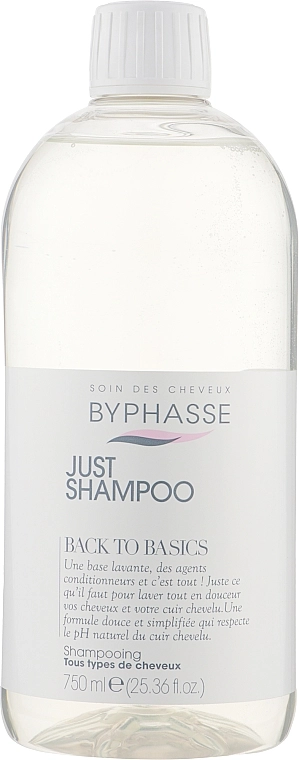 Byphasse Шампунь для всех типов волос Back To Basics Just Shampoo - фото N1