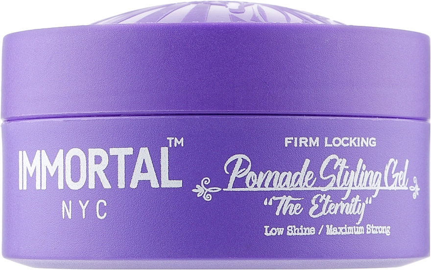 Immortal Віск-помада для волосся "Стильний" NYC Pomade Styling Gel "The Eternity" - фото N1