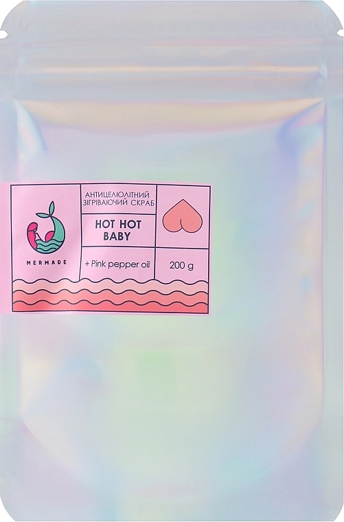 Mermade Антицеллюлитный согревающий скраб Hot Hot Baby - фото N1
