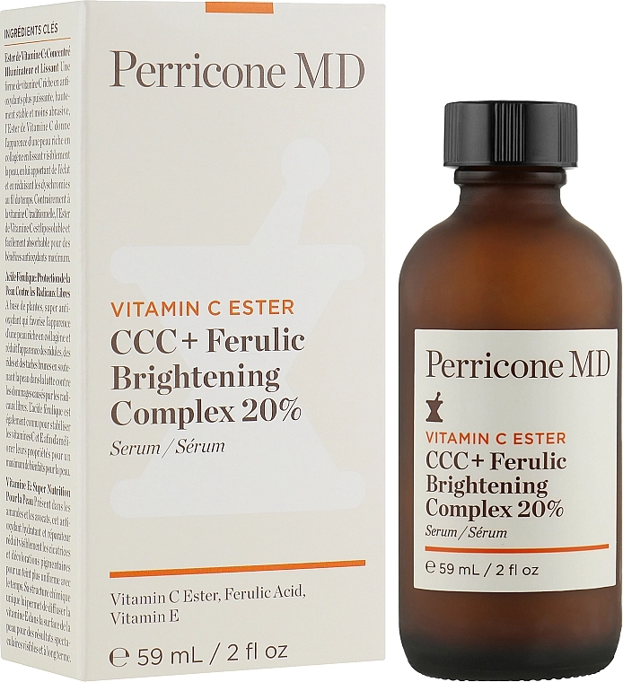 Perricone MD Сироватка для обличчя "Феруловий комплекс" Vitamin С Ester CCC + Ferulic Brightening Complex 20% - фото N5