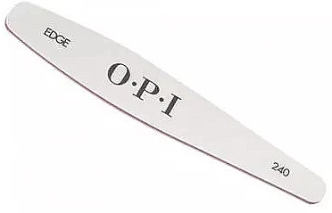 O.P.I Пилка доводочная, серебряная 240 грит. Edge White File - фото N1