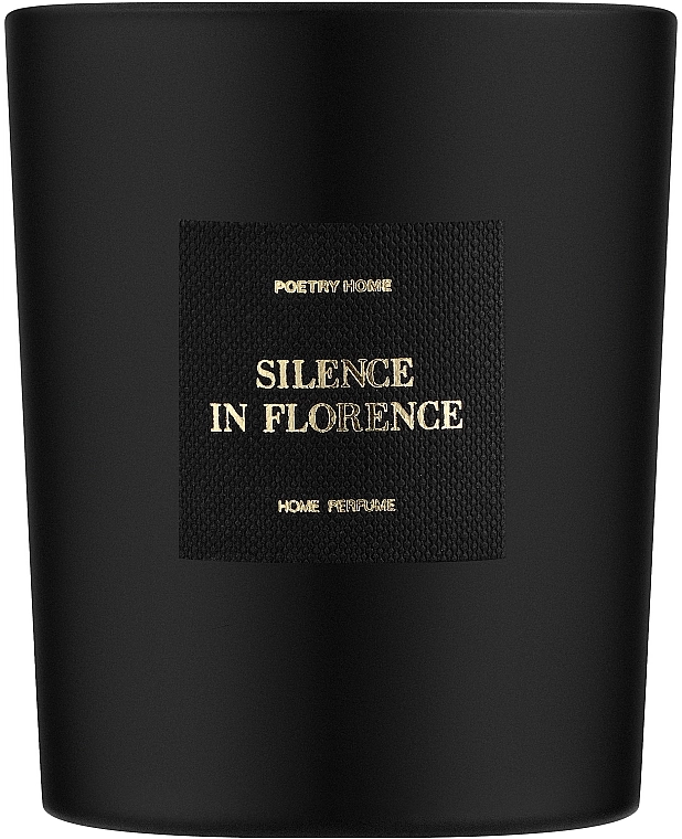 Poetry Home Silence In Florence Парфюмированная свеча - фото N1