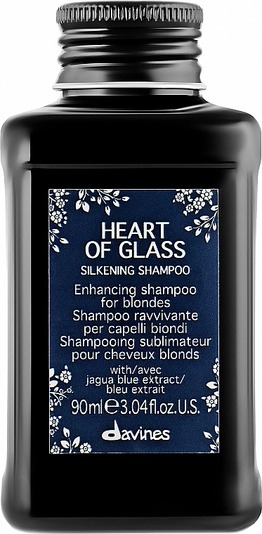 Davines Шампунь, який підтримує колір, для блонду Heart Of Glass Silkening Shampoo - фото N5