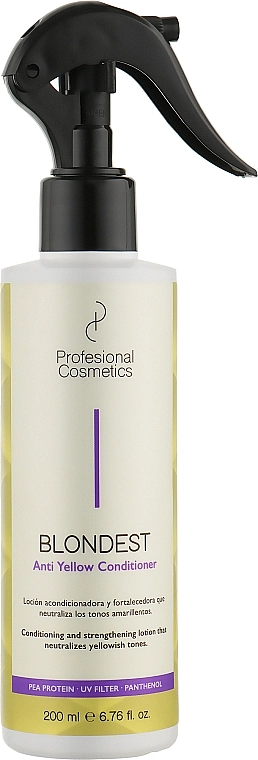 Profesional Cosmetics Экспресс-кондиционер анти-желтизна Blondest Anti Yellow Conditioner - фото N1