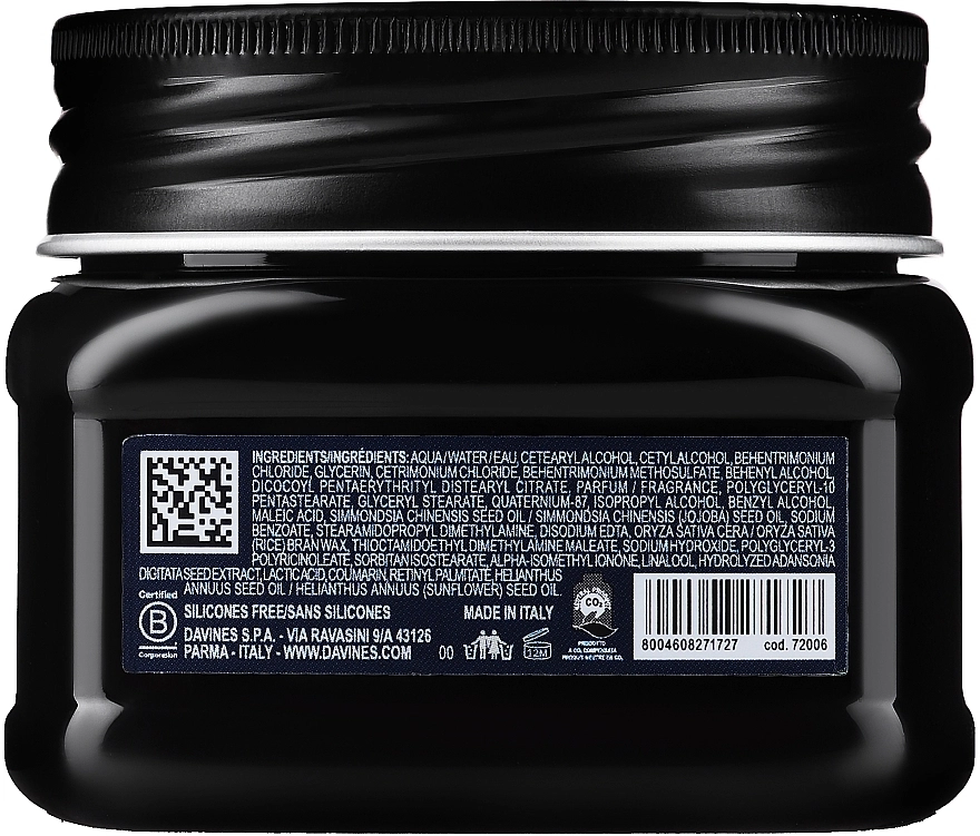 Davines Догляд для здорового сяючого блонда Heart Of Glass Intense Treatment - фото N2