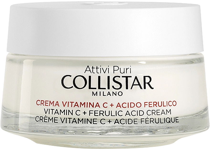 Collistar Крем для обличчя з вітаміном С й феруловою кислотою Attivi Puri Vitamin C + Ferulic Acid Cream - фото N1