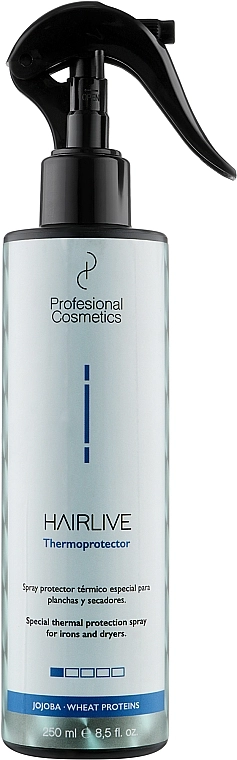 Profesional Cosmetics Сироватка для волосся "Термозахист" Hairlive Thermoprotector - фото N1