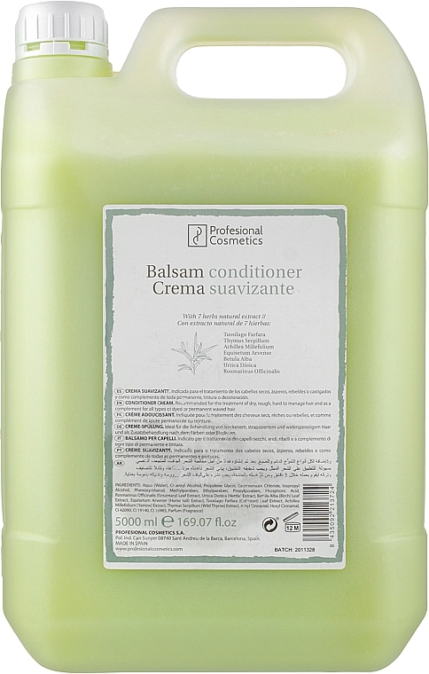 Profesional Cosmetics Бальзам кондиционер для волос Balsam Cream - фото N1