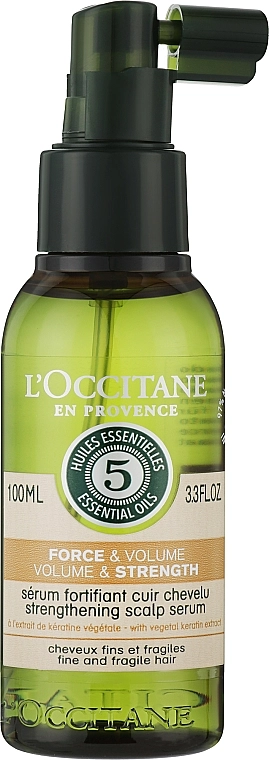 L'Occitane Зміцнювальна сироватка для волосся Aromachologie Volume & Strength Scalp Serum - фото N1