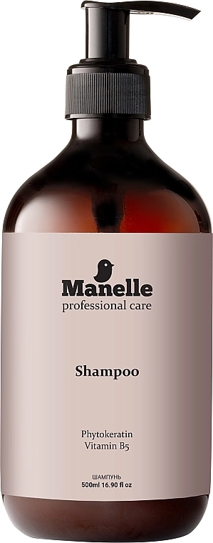 Manelle Безсульфатний шампунь с фитокератином и витамином В5 Phytokeratin Vitamin B5 Shampoo - фото N6