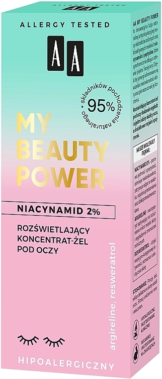 AA Концентрат-гель для очей My Beauty Power Niacynamid 2% - фото N4