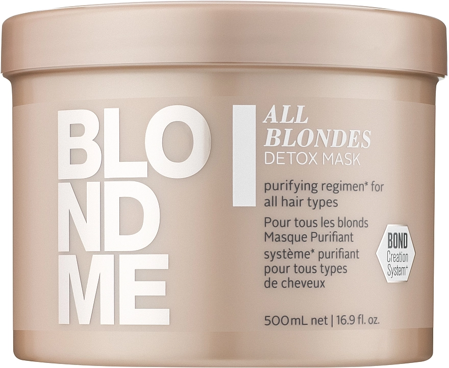 Schwarzkopf Professional Маска-детокс для волосся Blondme All Blondes Detox Mask - фото N3