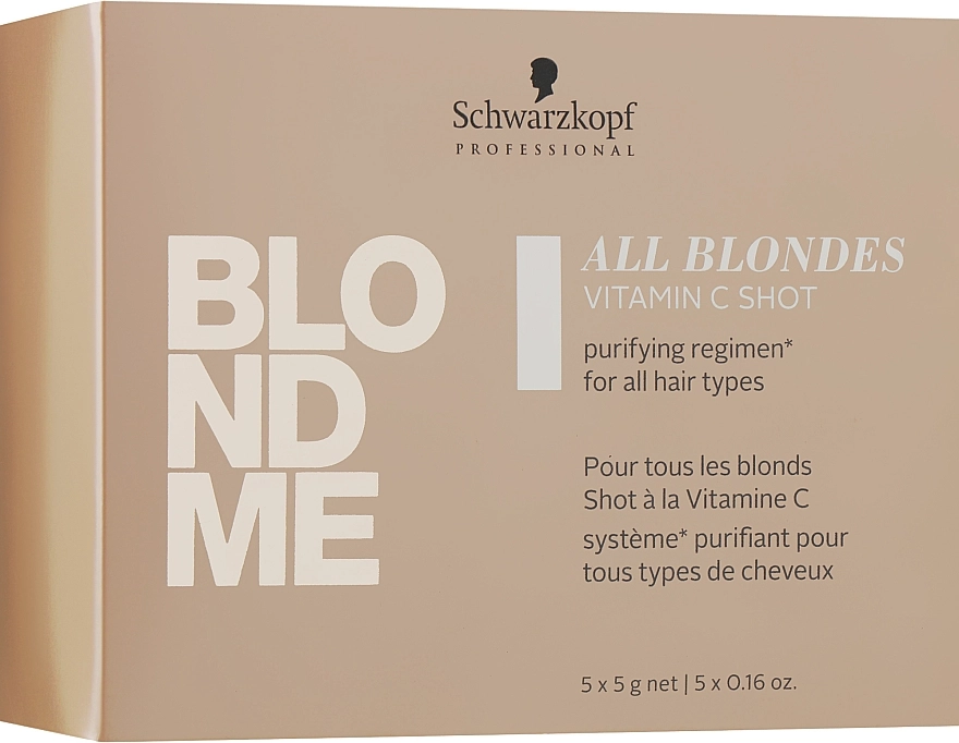 Schwarzkopf Professional Концентрат вітаміну С для волосся усіх типів Blondme All Blondes Vitamin C Shot - фото N2