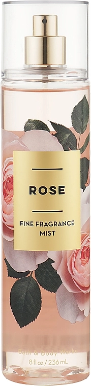 Bath & Body Works Парфюмированный спрей для тела "Роза" Bath and Body Works Rose Fine Fragrance Mist, 236ml - фото N1