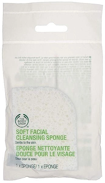 The Body Shop Мягкий очищающий спонж для лица Soft Facial Cleansing Sponge - фото N1