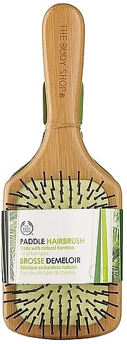 The Body Shop Бамбуковая расческа для волос Large Bamboo Paddle Hairbrush - фото N1