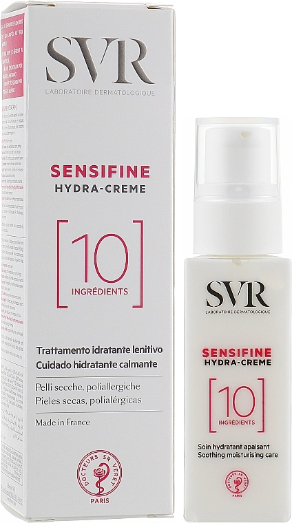 SVR Успокаивающий крем для лица Sensifine Hydra Creme - фото N2