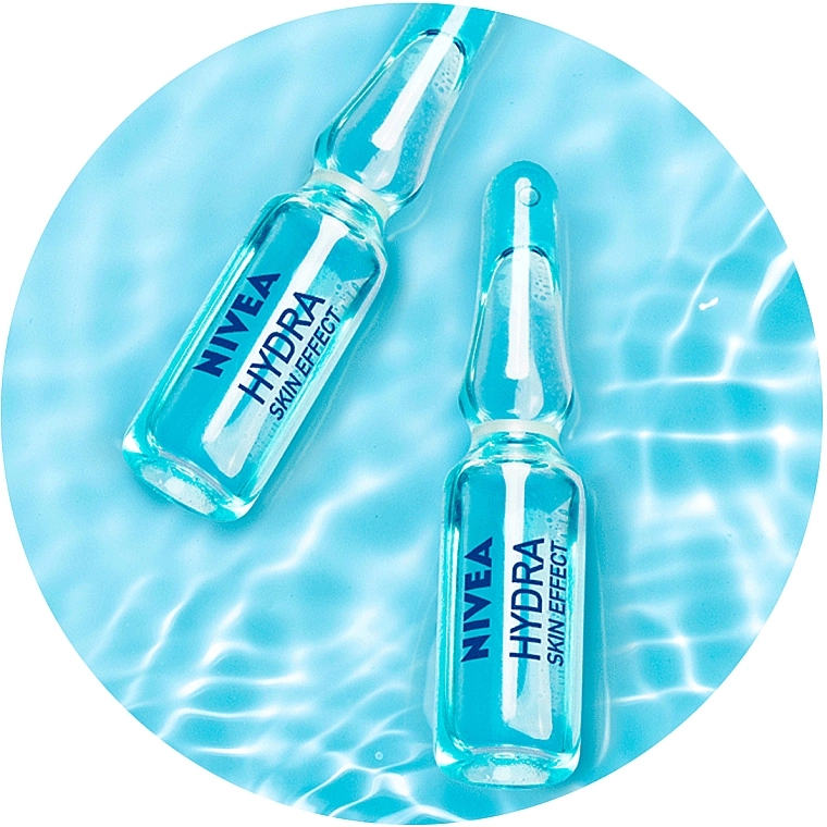 Nivea Увлажняющие ампулы для лица Hydra Skin Effect 7-Day Hydrating Treatment In Ampoules - фото N3