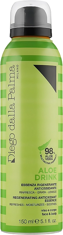 Diego Dalla Palma Гель зволожувальний Aloe Drink Regenerating Antioxidant Essence - фото N1