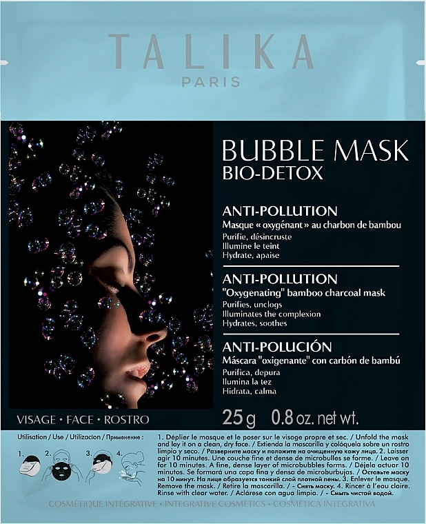 Talika Маска для лица Bubble Mask Bio-Detox - фото N1