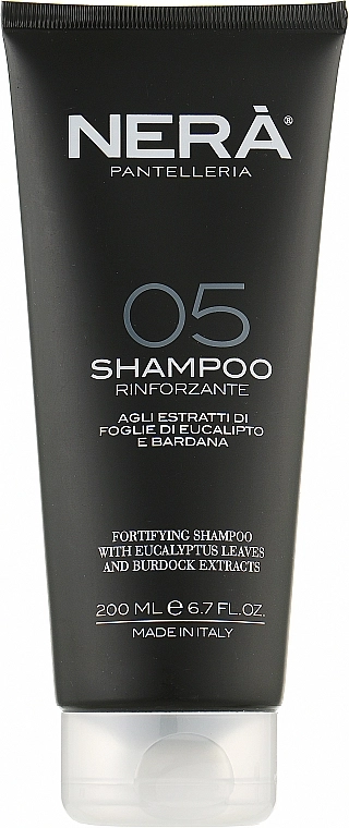 Nera Pantelleria Зміцнювальний шампунь для волосся 05 Fortifying Shampoo With Eucalyptus Leaves And Burdock Extracts - фото N1