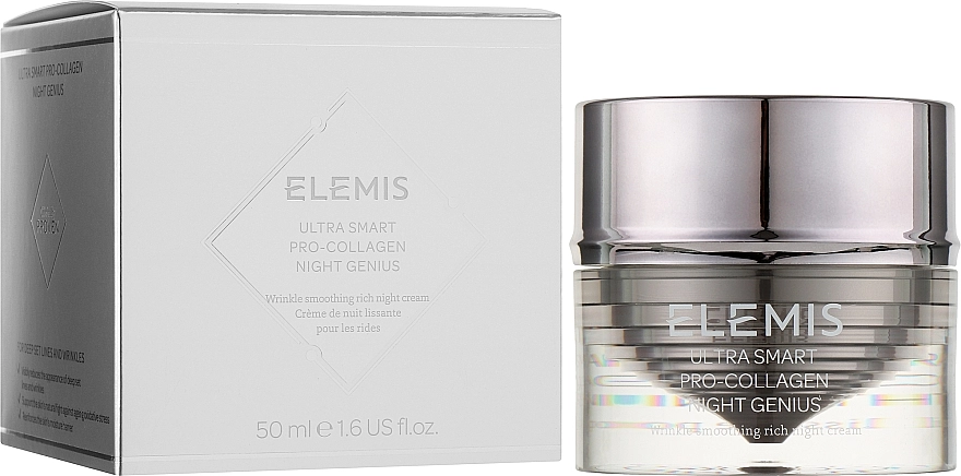 Elemis Ночной крем для лица "Ночной гений" Ultra Smart Pro-Collagen Night Genius - фото N2