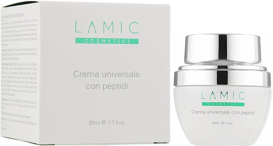 Lamic Cosmetici Універсальний крем з пептидами Universal Сream With Peptides - фото N2