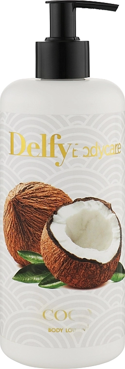 Delfy Зволожувальний лосьйон для тіла з олією кокоса Lotion - фото N1