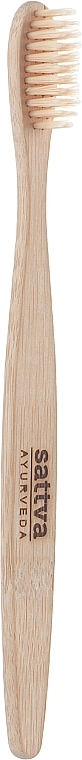 Sattva Зубная щетка из бамбука "Soft" Bamboo - фото N1