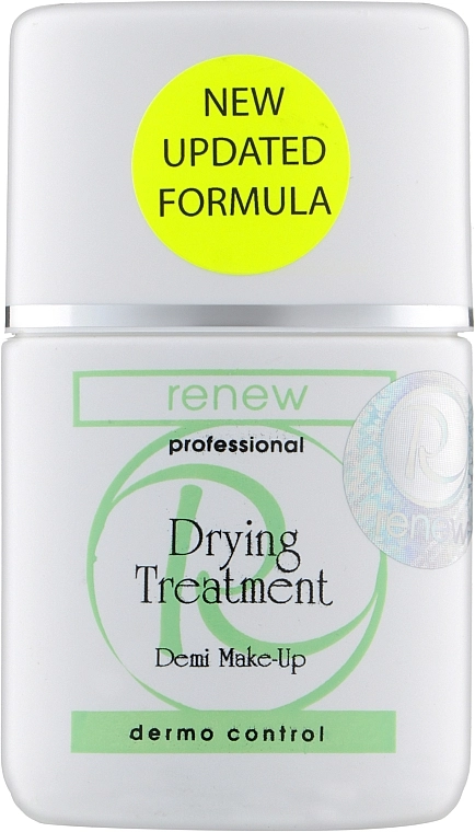 Renew Подсушивающее средство для жирной кожи с тональным эффектом Dermo Control Drying Treatment With Make-Up - фото N1