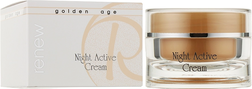 Renew Ночной активный крем для лица Golden Age Night Active Cream - фото N2