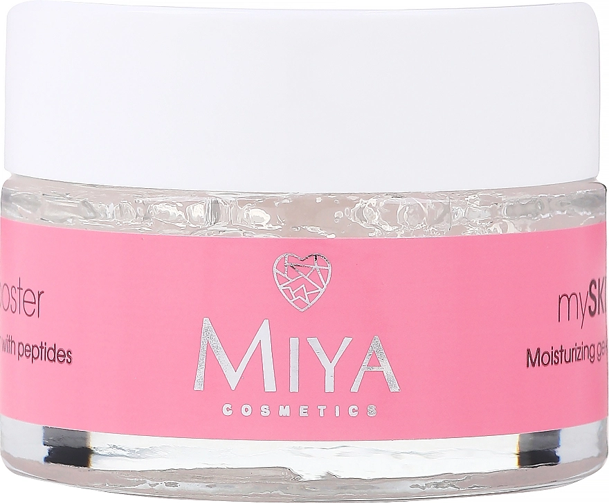 Miya Cosmetics Увлажняющий гель-бустер для лица с пептидами My Skin Booster Moisturizing Gel-Booster With Peptides - фото N1