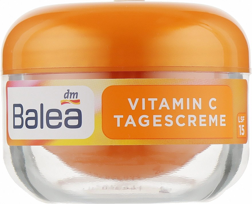 Balea Денний крем для обличчя з вітаміном С Vitamin C SPF15 - фото N3