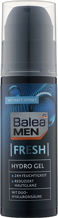 Balea Увлажняющий гидрогель для лица Men Fresh Hydro Gel - фото N1