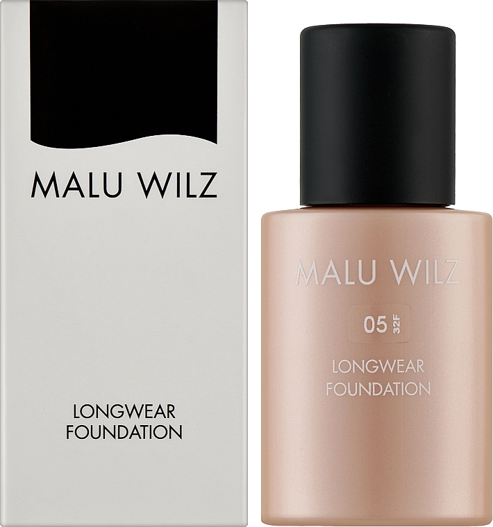 Malu Wilz Longwear Foundation Стійка тональна основа для обличчя - фото N2