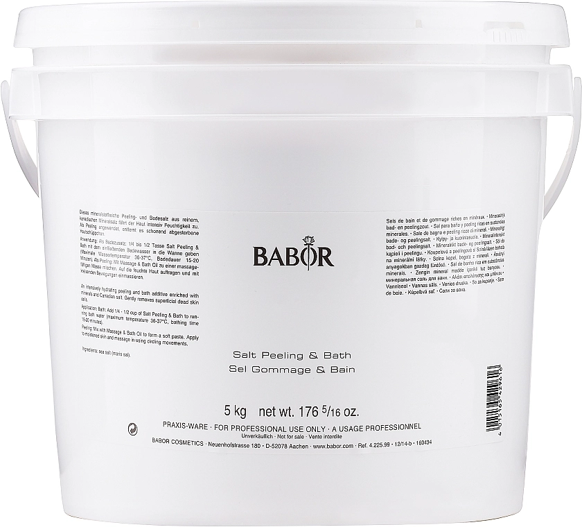 Babor Сольовий пілінг для тіла Volcanic Baborganic Refining Body Salt Oil Peeling - фото N1