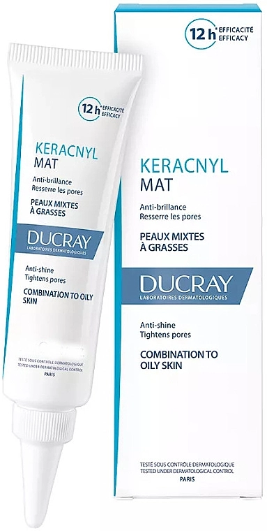 Ducray Матувальний крем для обличчя Keracnyl Mattifying Cream - фото N2