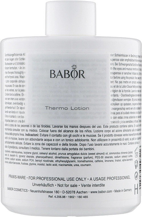 Babor Лосьйон для тіла Shaping For Body Thermo Lotion - фото N2