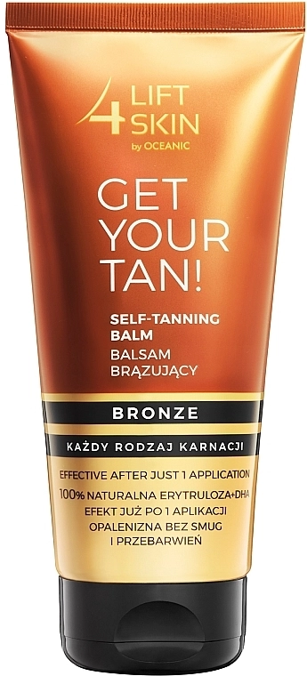 Lift4Skin Бальзам-автозасмага для тіла Get Your Tan! Self Tanning Bronze Balm - фото N1