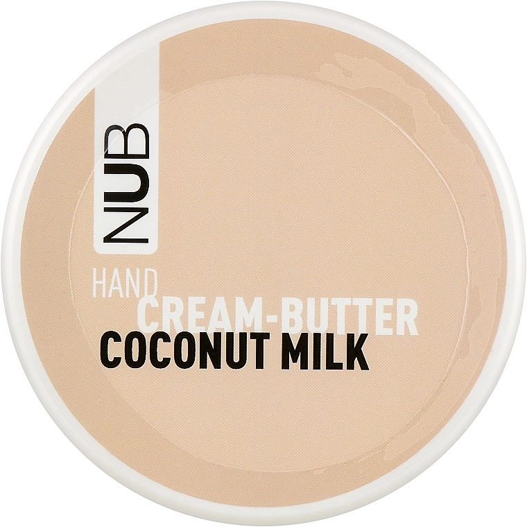 NUB Крем-батер живильний для рук Spa Care Hand Cream Butter Coconut Milk - фото N1