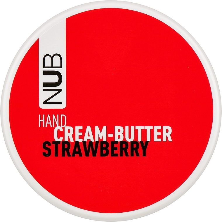 NUB Крем-баттер питательный для рук Spa Care Hand Cream Butter Strawberry - фото N1