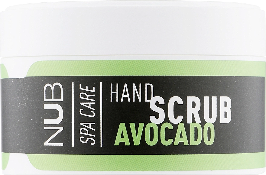 NUB Скраб для рук Spa Care Hand Scrub Avocado - фото N1