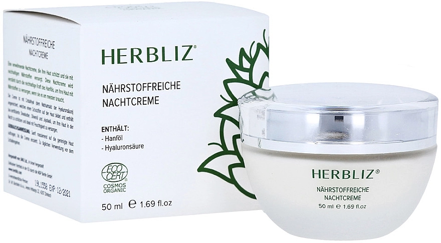 Herbliz Поживний нічний крем для обличчя Nourishing Night Cream - фото N3