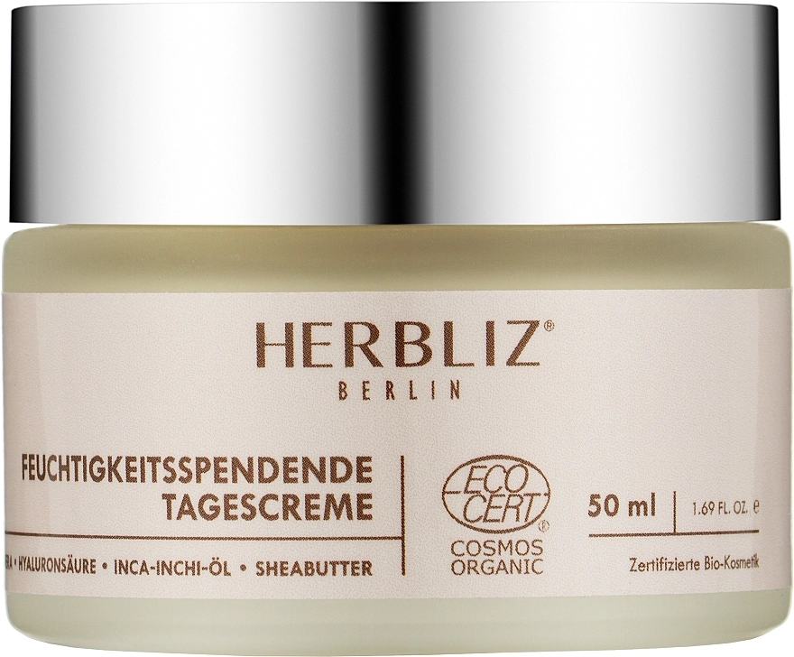 Herbliz Зволожуючий денний крем для обличчя Hydrating Day Cream - фото N1