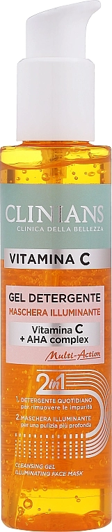 Clinians Гель для умывания с витамином C Attiva Energizzante Cleansing Gel Illuminant - фото N1